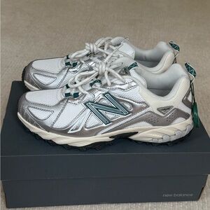 New Balance 610 Silver Reflection Metallic Green